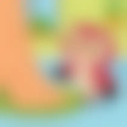 Picture of the word toe for children