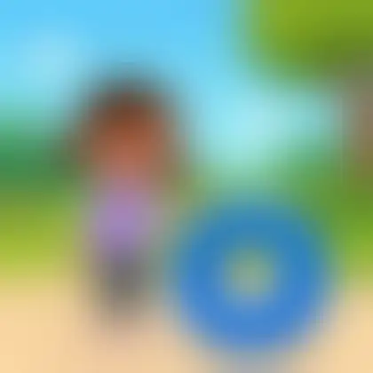 Picture of the word torus for children