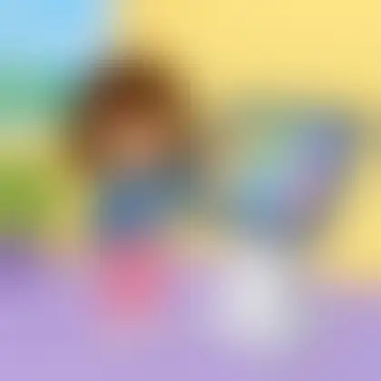 Picture of the word touchscreen for children