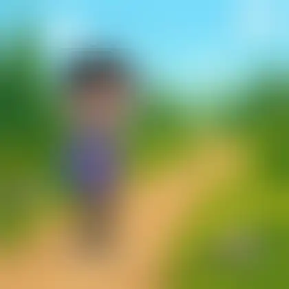 Picture of the word trail for children