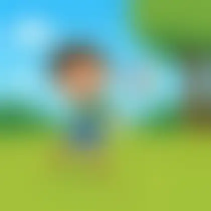 Picture of the word volley for children