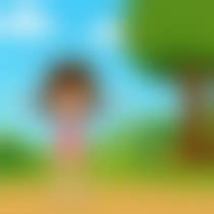 Picture of the word wide for children