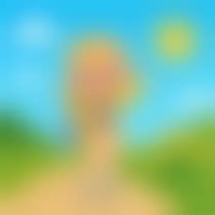 Picture of the word yellow for children
