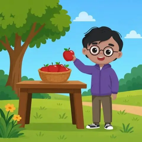 Picture of the word above for children