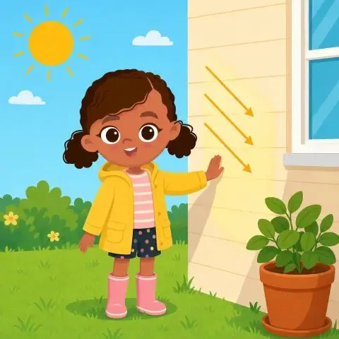 Picture of the word absorption for children