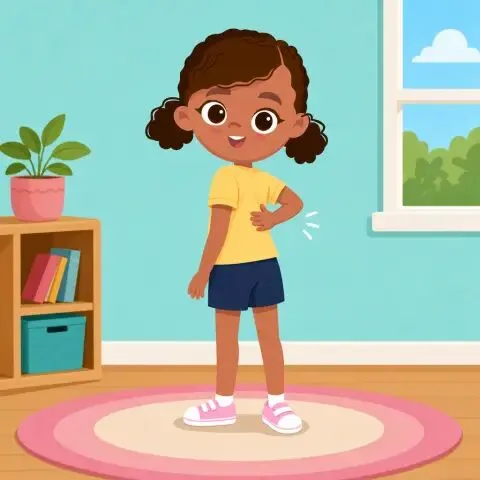 Picture of the word back for children