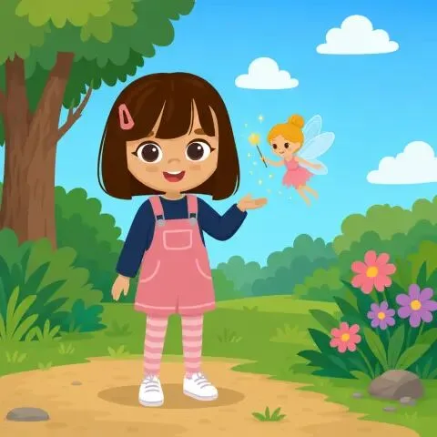 Picture of the word fairy for children