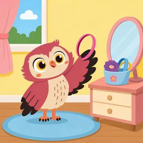 Picture of the word hairband for children