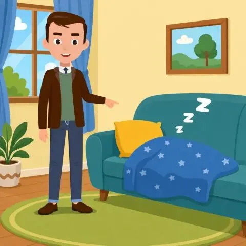 Picture of the word nap for children