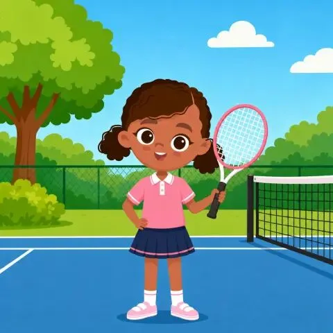 Picture of the word racket for children