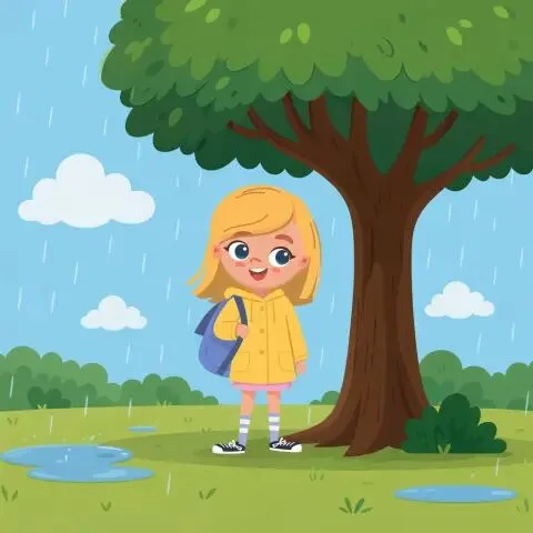 Picture of the word under for children