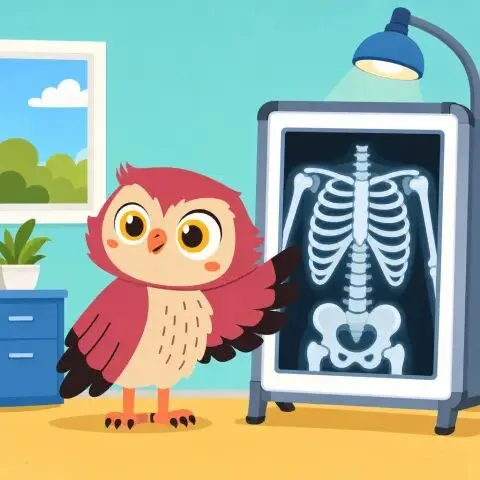 Picture of the word x-ray for children